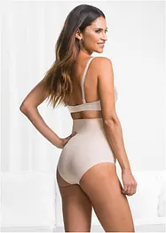 Slip alto senza cuciture con effetto modellante leggero, bonprix
