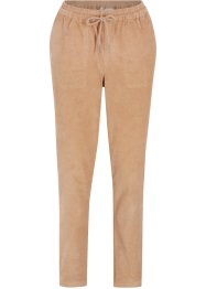 Pantaloni di velluto con cordoncino loose fit, bpc bonprix collection