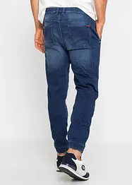 Jeans in felpa con elastico in vita regular fit, straight, bonprix