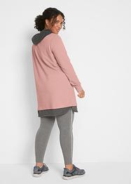 Felpa lunga e leggings (set 2 pezzi), bpc bonprix collection
