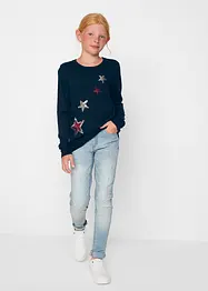 Maglione con paillettes, bonprix