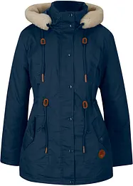 Parka imbottito con pelliccia sintetica, bonprix