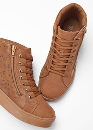 Sneaker alte con plateau, bpc selection