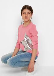 Maglione con paillettes, bpc bonprix collection