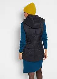 Gilet trapuntato con cappuccio rimovibile, bonprix