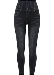 Leggings effetto jeans senza cuciture con effetto modellante forte, bonprix