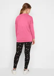 Maglia lunga e leggings (set 2 pezzi), bonprix