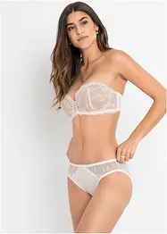 Reggiseno a balconcino senza spalline con ferretto, bonprix