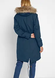 Parka invernale con cappuccio in ecopelliccia, bonprix