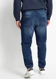 Jeans in felpa con elastico in vita regular fit, straight, bonprix