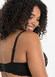 Reggiseno imbottito lucido con ferretto, bonprix