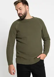 Maglione con cotone riciclato, bonprix