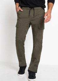 Pantaloni termici con elastico in vita regular fit, bpc bonprix collection