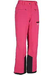 Pantaloni da neve termici impermeabili, straight, bonprix