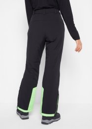 Pantaloni da neve termici impermeabili, straight, bpc bonprix collection