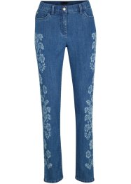 Jeans elasticizzati con stampa floreale, bpc selection