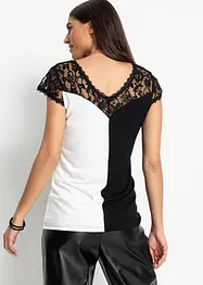 Maglia con pizzo, BODYFLIRT