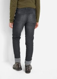 Jeans termici con fodera di jersey e strass, John Baner JEANSWEAR