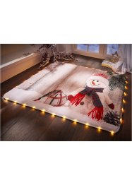 Tappetino LED con pupazzo di neve, bpc living bonprix collection