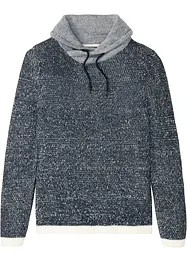 Maglione con collo a scialle, bonprix