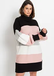 Maglione lungo a fasce, bonprix