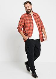 Pantaloni cargo in pile regular fit, RAINBOW