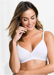 Reggiseno senza ferretto con cotone biologico (pacco da 3), bonprix