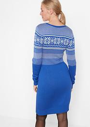 Abito di maglia prémaman con motivi norvegesi, bpc bonprix collection
