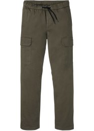 Pantaloni termici elasticizzati con elastico in vita regular fit, straight, bpc bonprix collection
