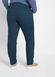 Pantaloni termici chino con fodera a quadri, bonprix