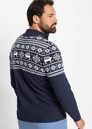Cardigan norvegese in puro cotone delicato sulla pelle, bonprix