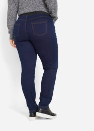 Jeans felpati con cuciture spostate in avanti e cinta comoda, bpc bonprix collection