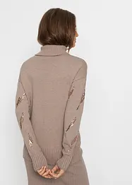 Maglione con paillettes, bonprix