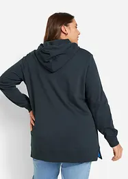 Felpa con cappuccio in puro cotone biologico, bonprix