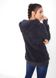 Giacca in pile effetto peluche, bpc bonprix collection