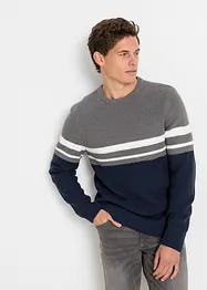 Maglione color block, bonprix