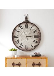 Orologio da parete con mappamondo, bpc living bonprix collection