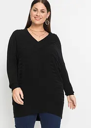 Maglione oversize a coste, bonprix