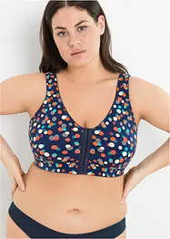 Reggiseno senza ferretto con chiusura anteriore e cotone biologico (pacco da 2), bonprix