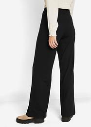 Pantaloni larghi in punto di Roma con elastico in vita, bpc bonprix collection