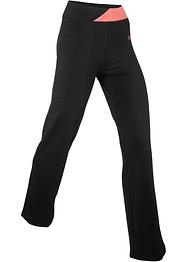 Pantaloni sportivi elasticizzati, svasati, bpc bonprix collection