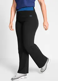 Pantaloni sportivi in cotone, svasati, bonprix