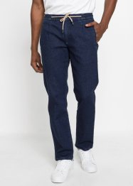 Jeans con elastico in vita e pinces, bpc selection