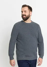 Maglione con cotone riciclato, bonprix