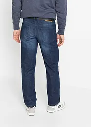 Jeans elasticizzati con cavallo rinforzato classic fit, tapered, bonprix