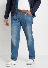 Jeans elasticizzati con cavallo rinforzato classic fit tapered, John Baner JEANSWEAR