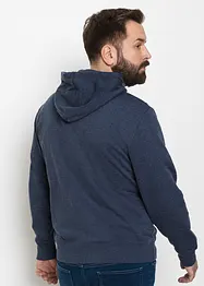 Felpa con zip e cappuccio, bonprix