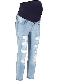Jeans prémaman cropped strappati, bpc bonprix collection