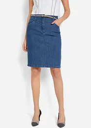 Gonna di jeans elasticizzata, bonprix