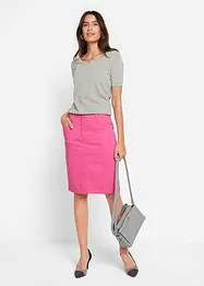 Gonna di jeans elasticizzata, bonprix